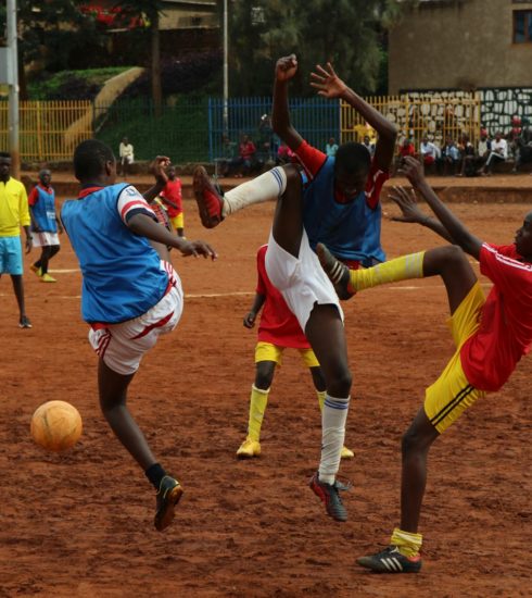 football game on focus photography