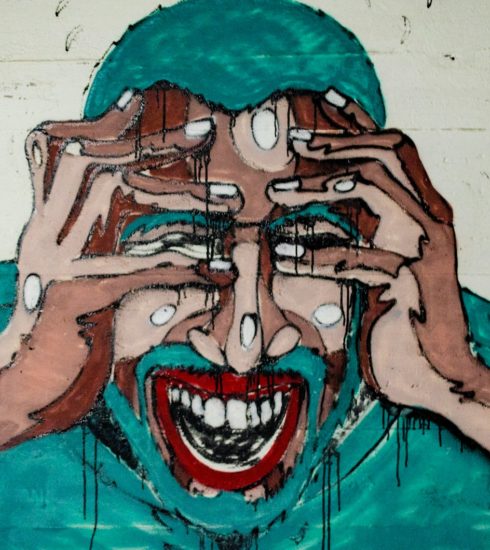 painting of man
